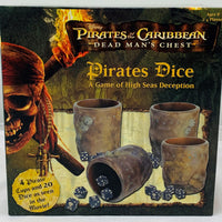 Pirates of the Caribbean Dice Game Dead Man's Chest - 2006 - Friendly Games - Great Condition