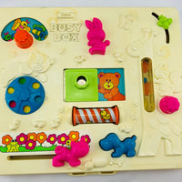 Busy Box Crib Toys in Box - 1980 - Gabriel - Great Condition