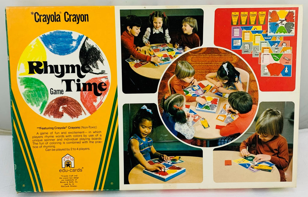 Crayola Crayon Rhyme Time Game - Great Condition