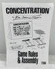 Concentration Game 40th Anniversary Edition - 1998 - Endless Games - Great Condition