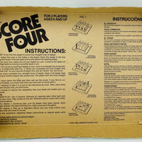 Score Four Game - 1982 - Lakeside - Very Good Condition