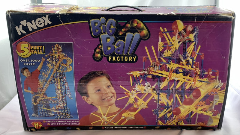 K'nex Big Ball Factory Complete Very Good Condition Mandi's