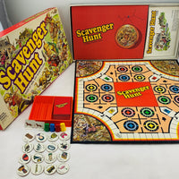 Scavenger Hunt Game - 1983 - Milton Bradley - Great Condition