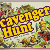 Scavenger Hunt Game - 1983 - Milton Bradley - Great Condition