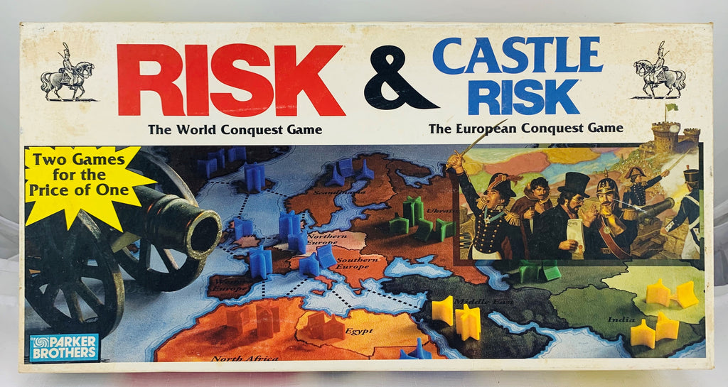 Castle Risk Game - 1990 - Parker Brothers - Great Condition