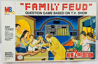 Family Feud 2nd Edition Game - 1977 - Milton Bradley - Great Condition