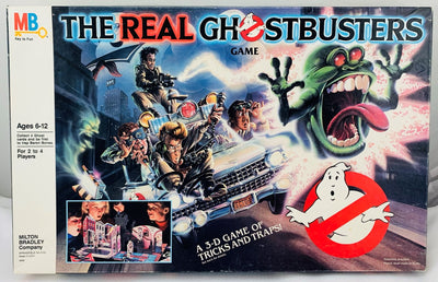 The Real Ghostbusters Game - 1986 - Milton Bradley - Great Condition