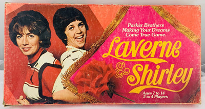 Laverne & Shirley Game - 1977 - Parker Brothers - Very Good Condition