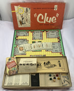 Clue Game - 1956 - Parker Brothers - Good Condition