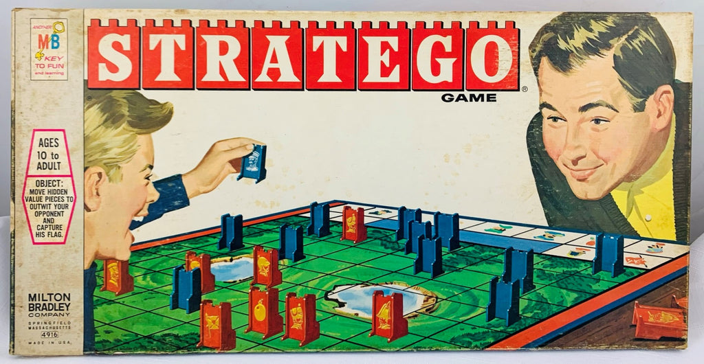 Stratego Game - 1961 - Milton Bradley - Great Condition