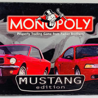Mustang Monopoly Game - 1999 - Parker Brothers - Very Good Condition
