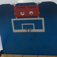 Bas-ket Game Miniature Basketball - 1969 - Cadaco - Good Condition
