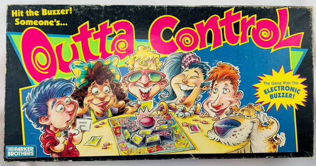 Outta Control Game - 1992 - Parker Brothers - New Old Stock