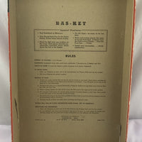 Bas-ket Game Miniature Basketball - 1969 - Cadaco - Good Condition