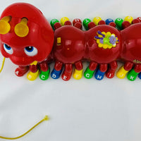 Leapfrog Caterpillar Alphabet Pal Music Sounds Red Interactive Working