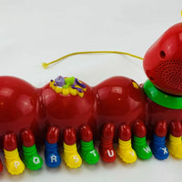 Leapfrog Caterpillar Alphabet Pal Music Sounds Red Interactive Working