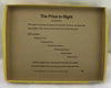 The Price Is Right Board Game - 1974 - Milton Bradley - Great Condition