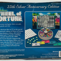 Wheel of Fortune Deluxe Game 25th Anniversary Silver Edition - 2007 - Pressman - New
