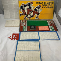 Strat O Matic College Football Game - 1976 - Great Condition