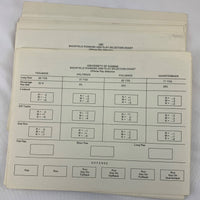 Strat O Matic College Football Game - 1976 - Great Condition