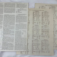 Strat O Matic College Football Game - 1976 - Great Condition