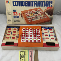 Concentration Game 23rd Edition - 1983 - Milton Bradley - Great Condition
