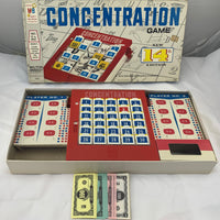 Concentration Game 14th Edition - 1973 - Milton Bradley - Great Condition