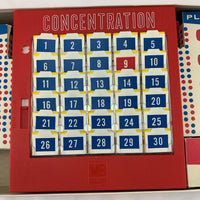 Concentration Game 14th Edition - 1973 - Milton Bradley - Great Condition