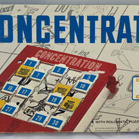 Concentration Game 14th Edition - 1973 - Milton Bradley - Great Condition