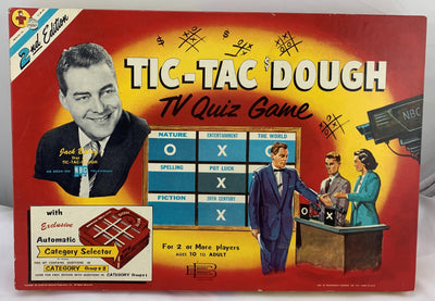 Tic Tac Dough Game 2nd Edition - 1958 - Transogram - Great Condition