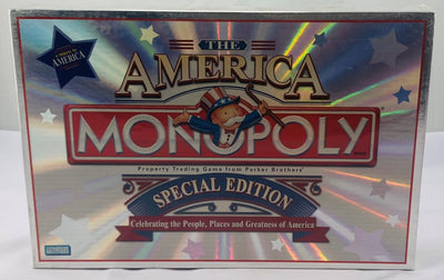 The America Monopoly Game - 2002 - Parker Brothers - New/Sealed