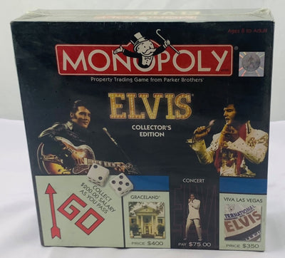 Elvis Monopoly Collectors Edition - 2003 - USAopoly - New/Sealed