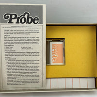 Probe Game of Words - 1976 - Parker Brothers - Great Condition