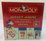 Mickey Mouse 75th Anniversary Monopoly - 2004 - USAopoly - New/Sealed