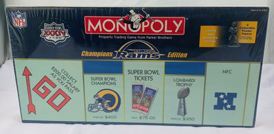 St. Louis Rams Collectors Monopoly - 2000 - USAopoly - New/Sealed