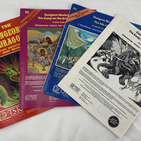 Dungeons and Dragons Basic Set with Isle of Dread X1 Module - 1980 - TSR - Great Condition
