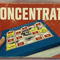 Concentration Game 19th Edition - 1976 - Milton Bradley - Great Condition