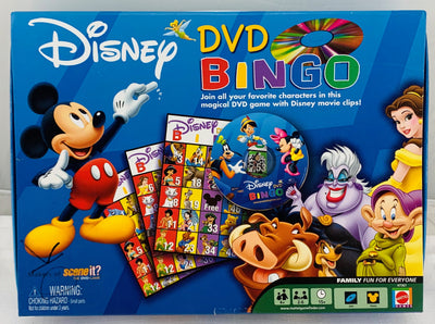 Disney DVD Bingo - 2005 - Mattel - Great Condition