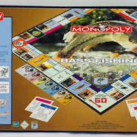 Bass Fishing Monopoly Game - 2005 - USAopoly - Great Condition