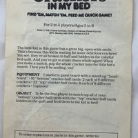 Crackers in My Bed Game - 1987 - Milton Bradley - Great Condition