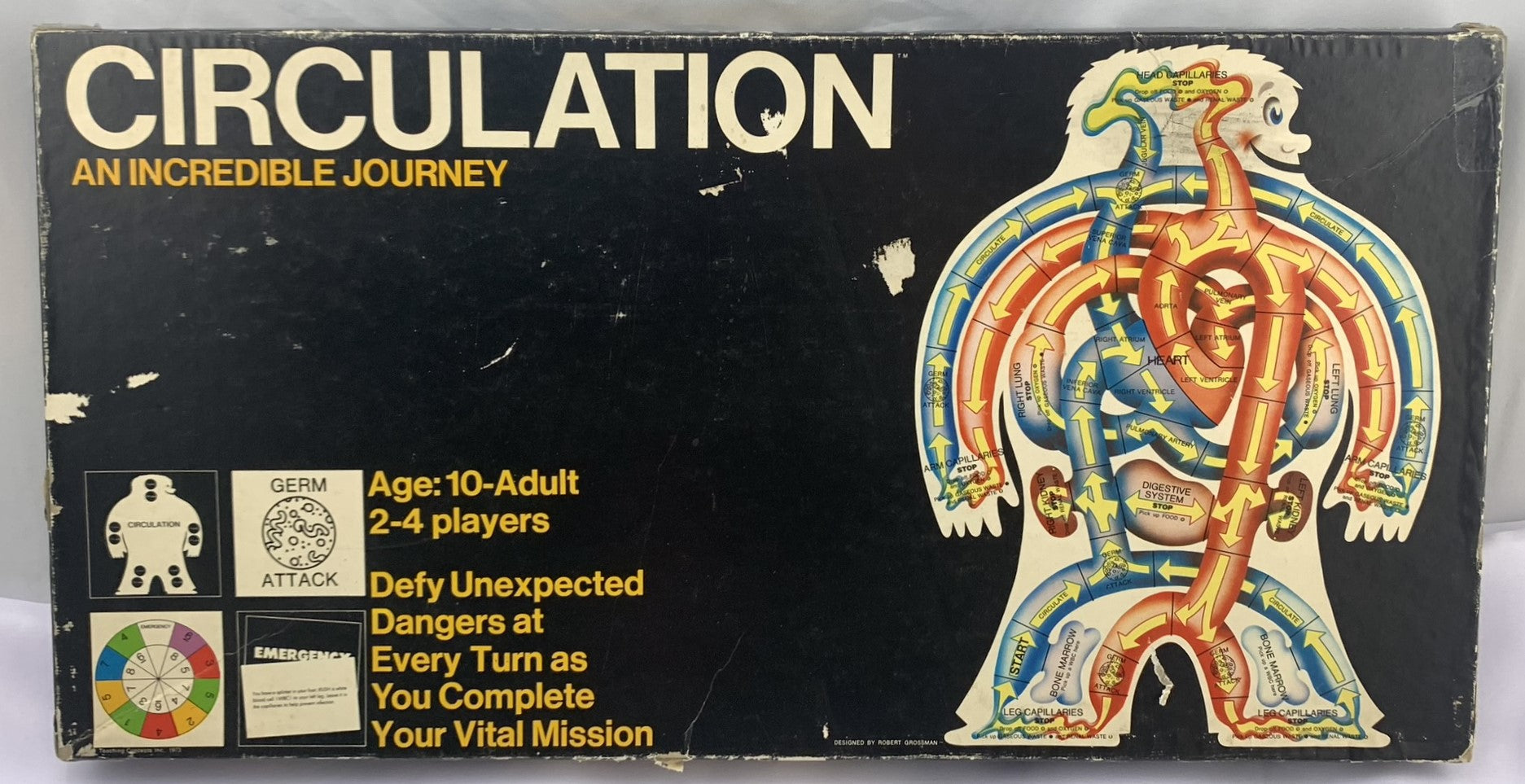 Circulation: An Incredible Journey Game - 1974 - Teaching Concepts - G ...