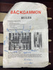 Backgammon Game 18.5" x 11.5" - Complete - Great Condition