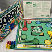 Sorry! Game - 1992 - Parker Brothers - Great Condition