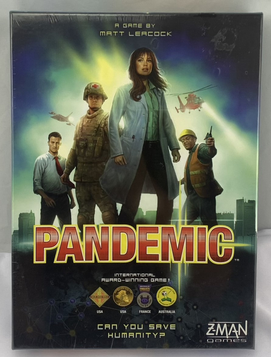 Pandemic Board Game - 2012 - Z Man Games - New/Sealed
