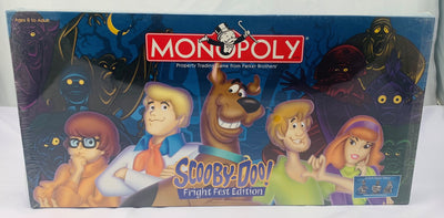 Scooby Doo Fright Fest Collectors Monopoly - 2000 - USAopoly - New/Sealed