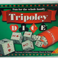 Tripoley Dice Game - 1997 - Cadaco - Great Condition