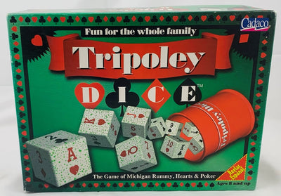 Tripoley Dice Game - 1997 - Cadaco - Great Condition