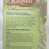 Scrabble: Disney Theme Park Edition Game - 2012 - Hasbro - Great Condition