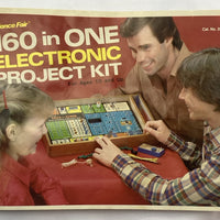 160 in One Electronic Project Kit - 1982 - Science Fair - Great Condition