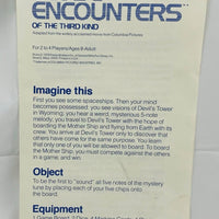 Close Encounters of the Third Kind Game - 1978 - Parker Brothers - Good Condition